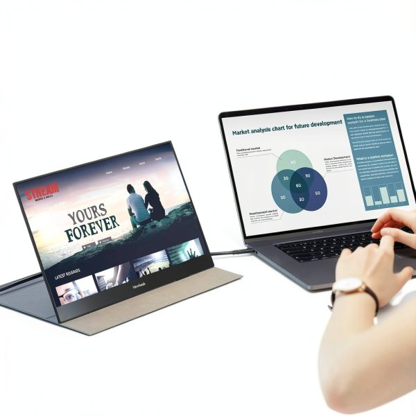 ViewSonic VX1655 4K Portable Monitor Ultraportable USB C-2