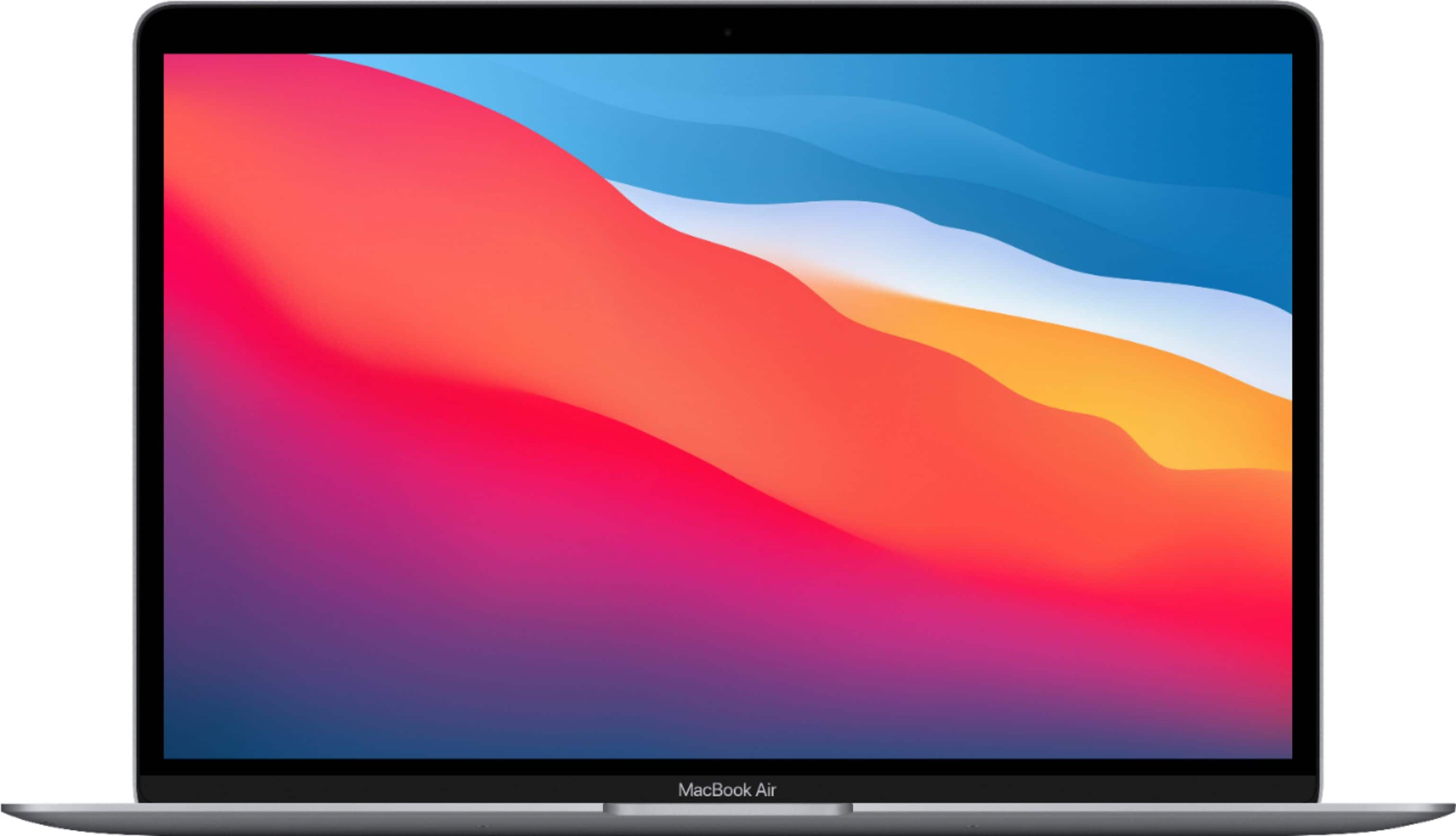 Apple MacBook Air M1 laptop showing Retina display and slim design