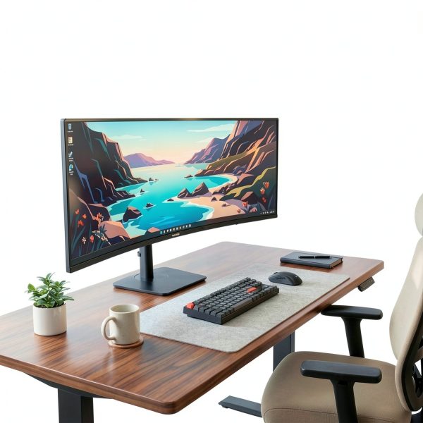 Deco Gear 49 Curved Ultrawide Gaming Monitor 165Hz KVM-4