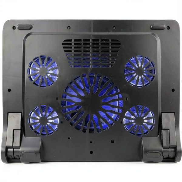 ENHANCE Laptop Cooling Stand Five Fans Adjustable Height-3
