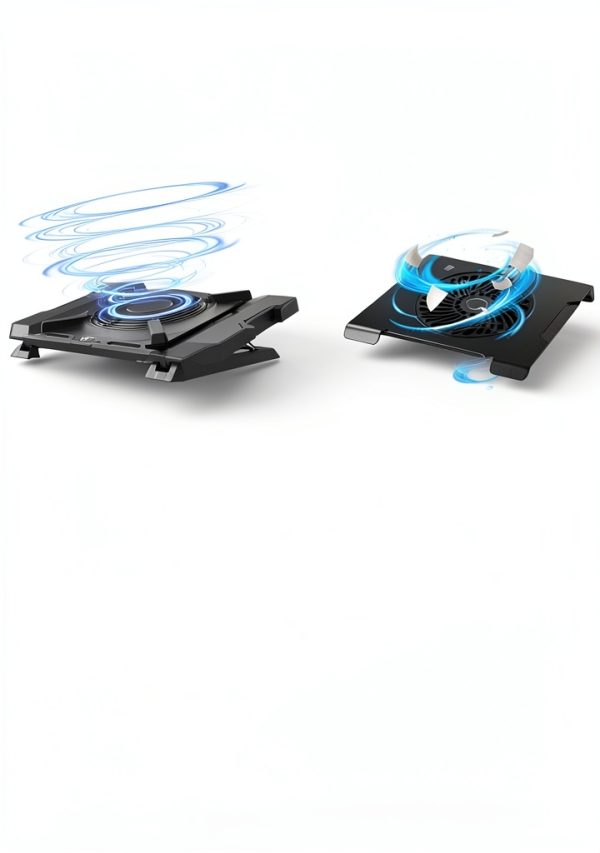 Laptop Cooling Pad with Large Fan and RGB Lighting for-1