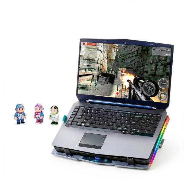 Laptop Cooling Pad Turbo Fan Gaming Performance Quiet-4