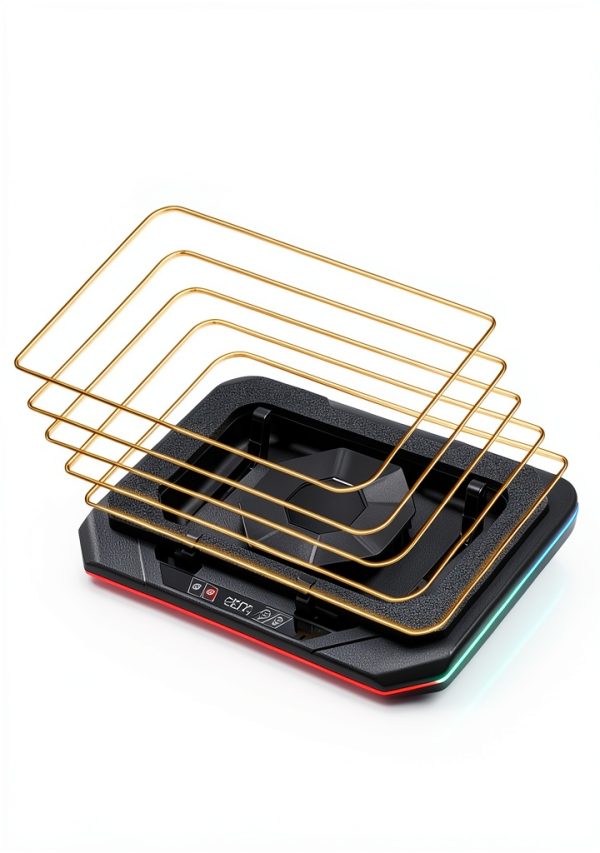 Pavo Laptop Cooling Pad RGB Fan USB Ports Gaming-6