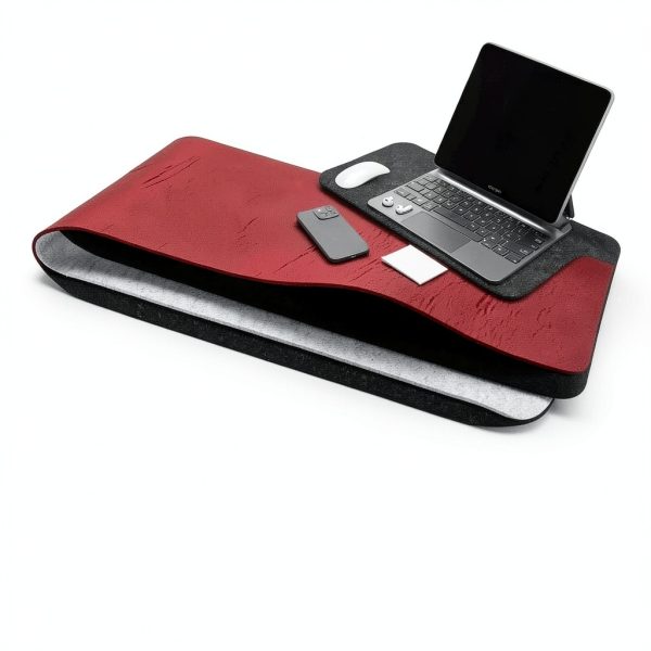 Felt Desk Pad Protector Large Black Office Home Workspace-2