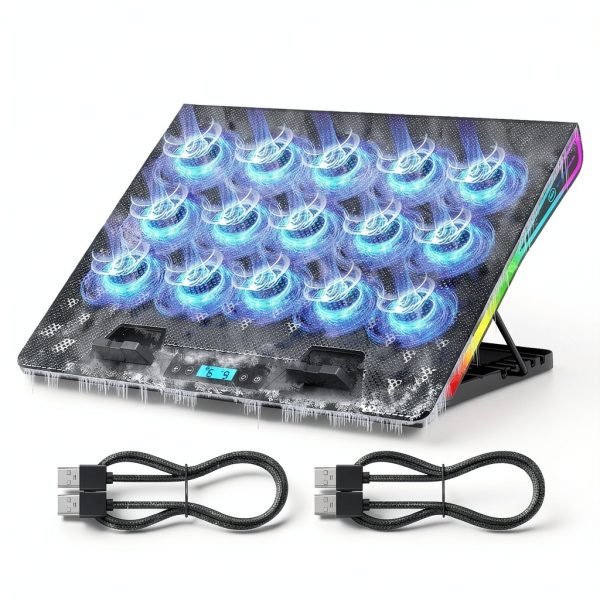 AA2 Gaming Laptop Cooling Pad High Performance Fans-0