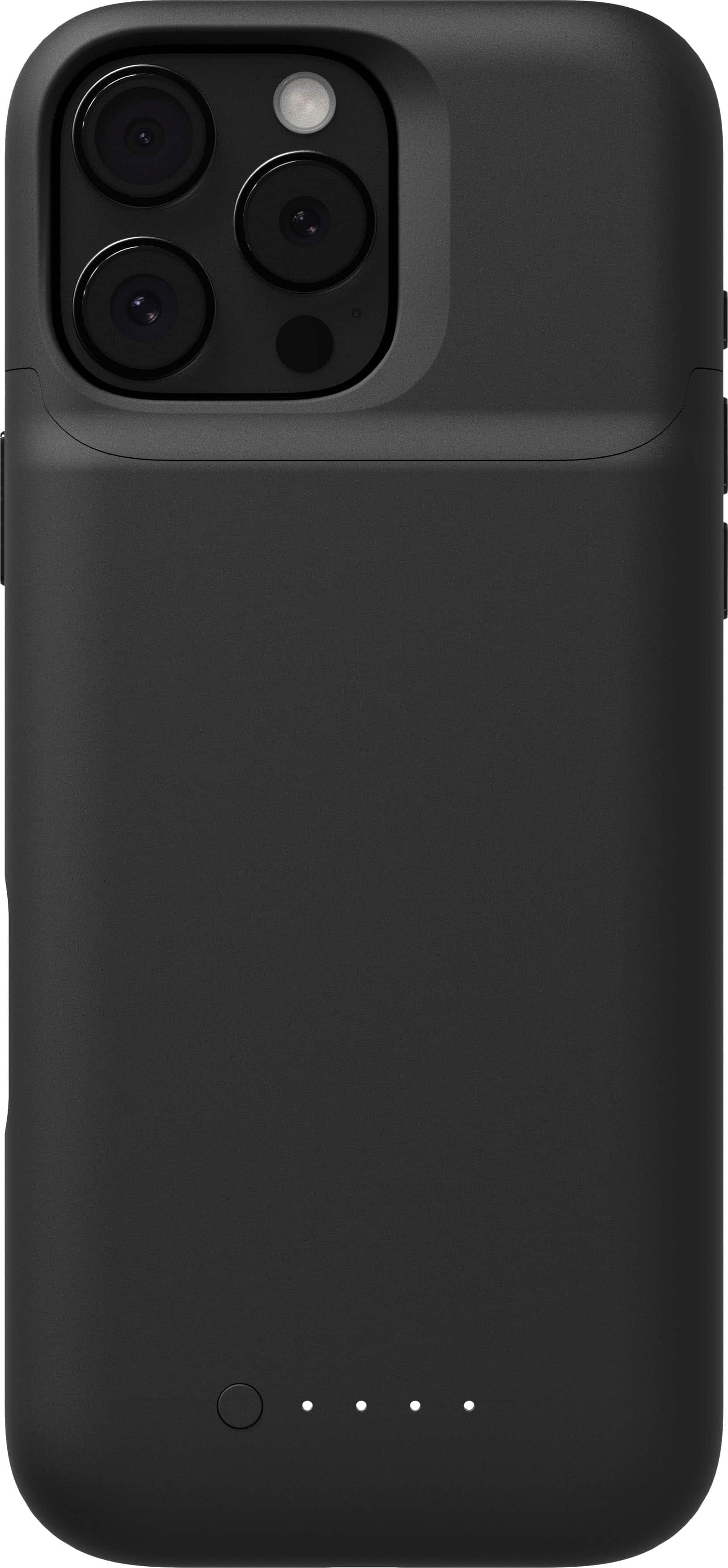 Mophie Juice Pack attached to an iPhone showing its slim design