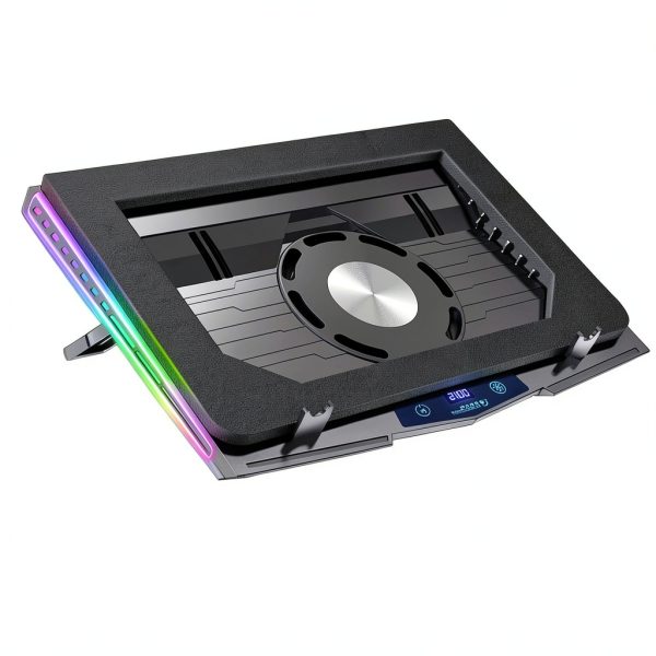 Gaming Laptop Cooling Pad Turbo Fan Speed Control LED-2