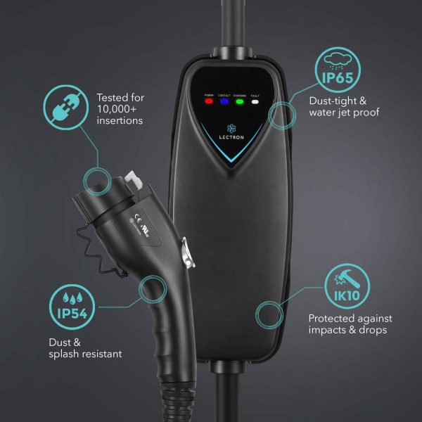 Lectron J1772 WiFi EV Charger Smart Control Fast Charging-9