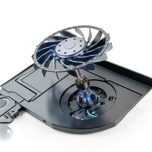 Gaming Laptop Cooler 5.5 Inch Fan Adjustable Stand for-1