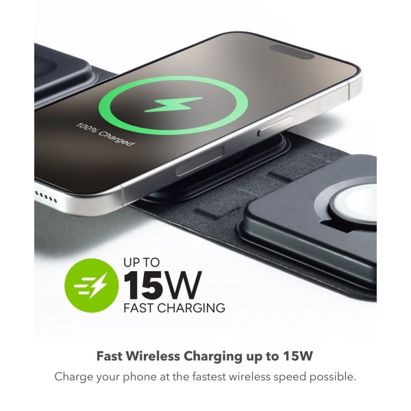 MagSafe 3-in-1 Travel Charger for iPhone Apple Watch AirPods-2