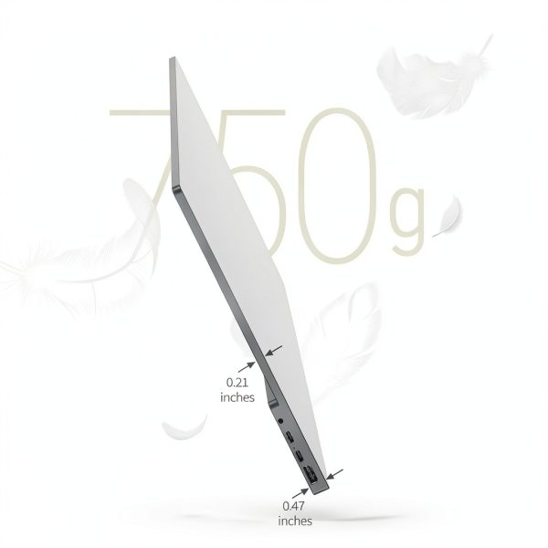 MINIX SF16 Portable Monitor 16 Inch HD USB C Touch-4