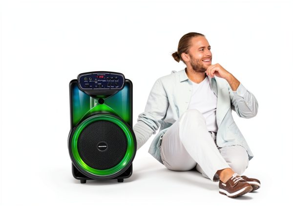 Emerson EDS-1220 Portable Bluetooth Party Speaker Flame-3