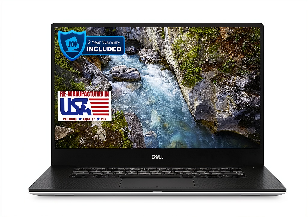 Dell Precision 5540 laptop displaying a professional software interface on its 15.6-inch screen