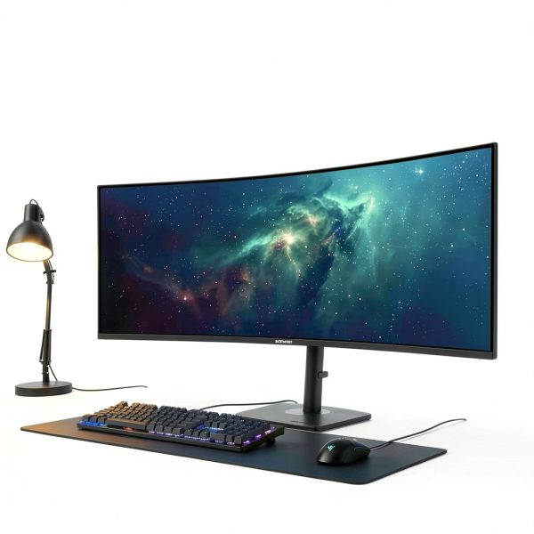 Deco Gear 49 Curved Ultrawide Gaming Monitor 165Hz KVM-5