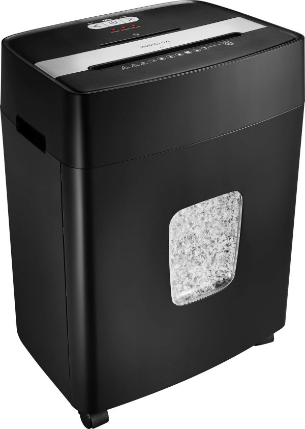 Insignia 10 Sheet Microcut Shredder Secure Document Disposal-2