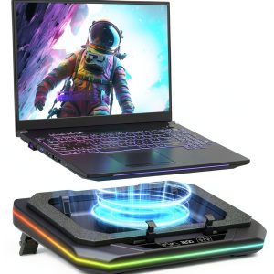 Pavo Laptop Cooling Pad RGB Fan USB Ports Gaming-0