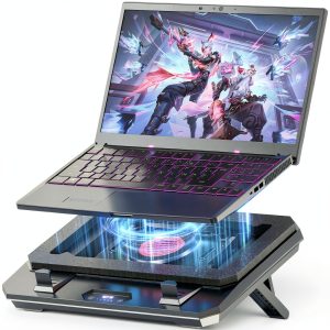 GT300 Laptop Cooling Pad Turbo Boosted Cooler Adjustable-0
