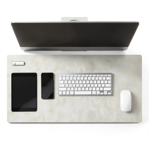 Leather Desk Pad Protector Home Office Writing Drawing-0