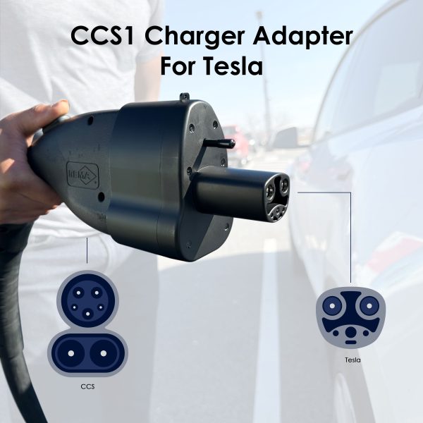Rexing CCS to Tesla Adapter Fast Charging Durable Waterproof-1