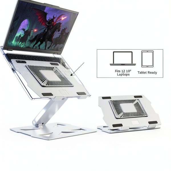 Peltier Laptop Cooler Stand Efficient Cooling Modular Design-4