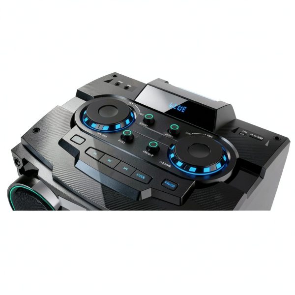 Supersonic IQ Sound Party Speaker Big LCD Display DJ-3