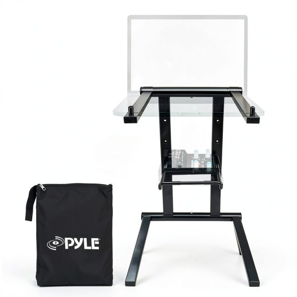 Pyle Laptop Stand Portable Steel Ergonomic Workstation-0
