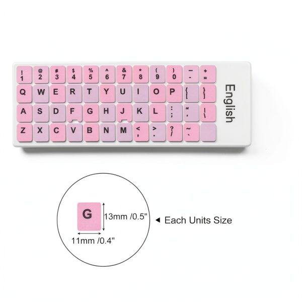 Pavo Keyboard Sticker Replacement Letters Key Fresh Look-1
