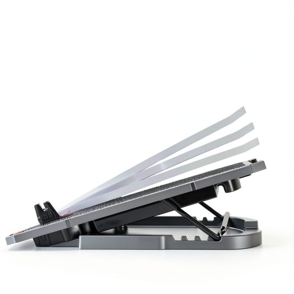 Gaming Laptop Cooling Stand with RGB Fans Purple S035-6