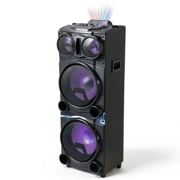 Supersonic IQ Sound Party Speaker Big LCD Display DJ-2