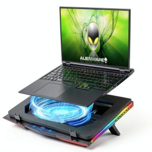 Laptop Cooling Pad Turbo Fan Gaming Performance Quiet-0