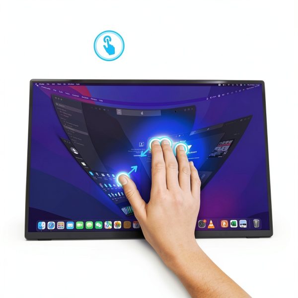 MINIX SF16 Portable Monitor 16 Inch HD USB C Touch-3