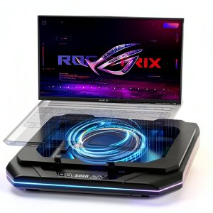 Gaming Laptop Cooling Pad RGB Turbo Fan 14-17 Inch-0