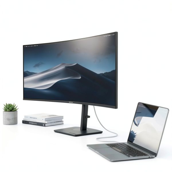 Deco Gear 49 Curved Ultrawide Gaming Monitor 165Hz KVM-3