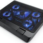 ENHANCE Laptop Cooling Stand Five Fans Adjustable Height-0