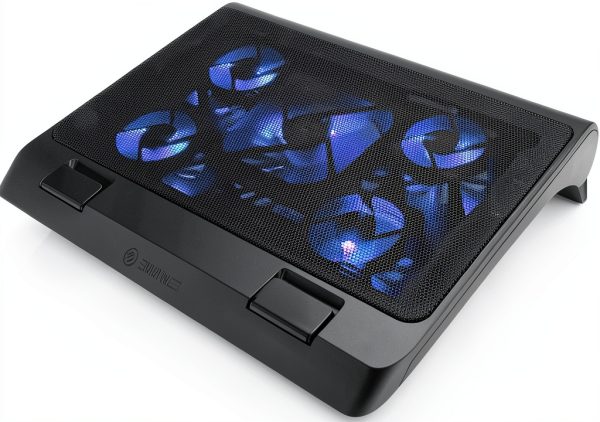 ENHANCE Laptop Cooling Stand Five Fans Adjustable Height-0