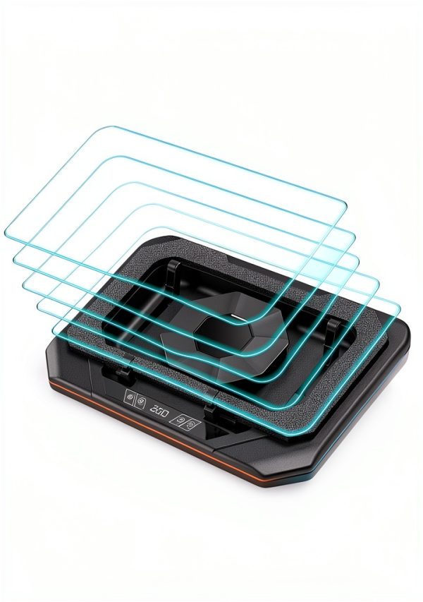 RGB Laptop Cooling Pad with Turbo Fan and Height Adjustment-6