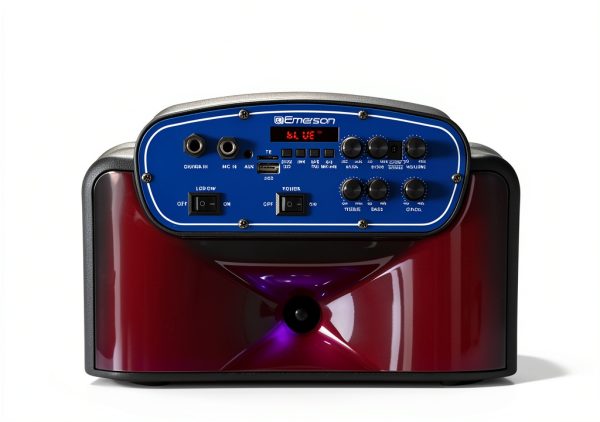 Emerson EDS-1220 Portable Bluetooth Party Speaker Flame-7
