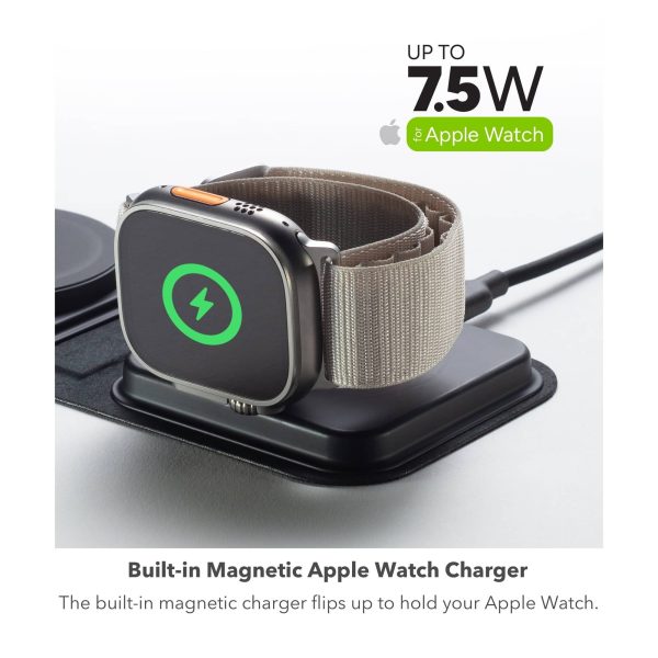 MagSafe 3-in-1 Travel Charger for iPhone Apple Watch AirPods-12