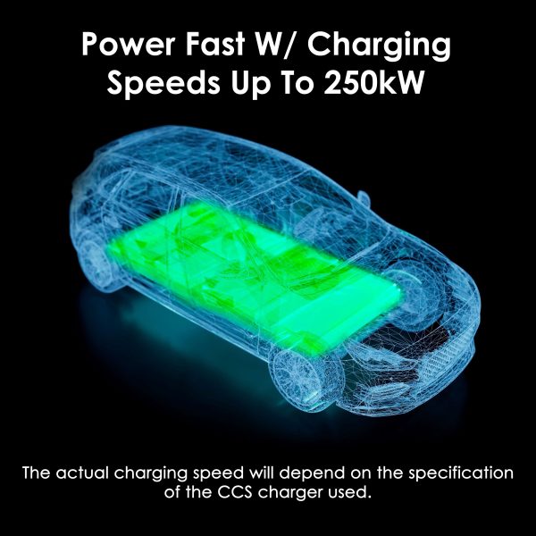 Rexing CCS to Tesla Adapter Fast Charging Durable Waterproof-2