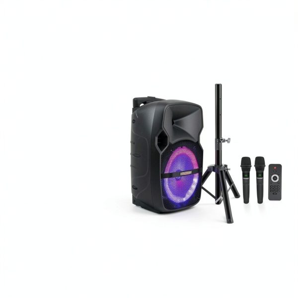 5Core 400W Bluetooth PA Speaker System Wireless Mics DJ-11