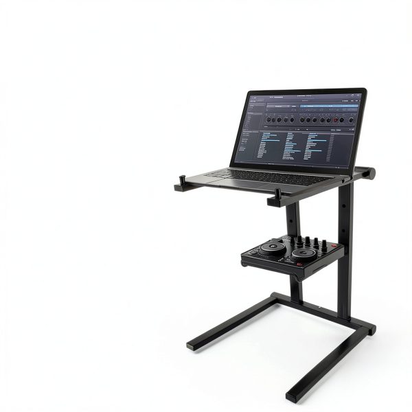 Pyle Laptop Stand Portable Steel Ergonomic Workstation-5