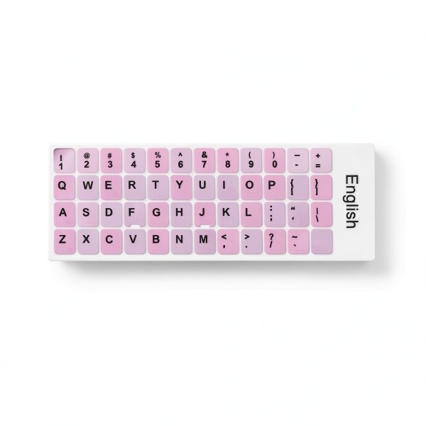 Pavo Keyboard Sticker Replacement Letters Key Fresh Look-2