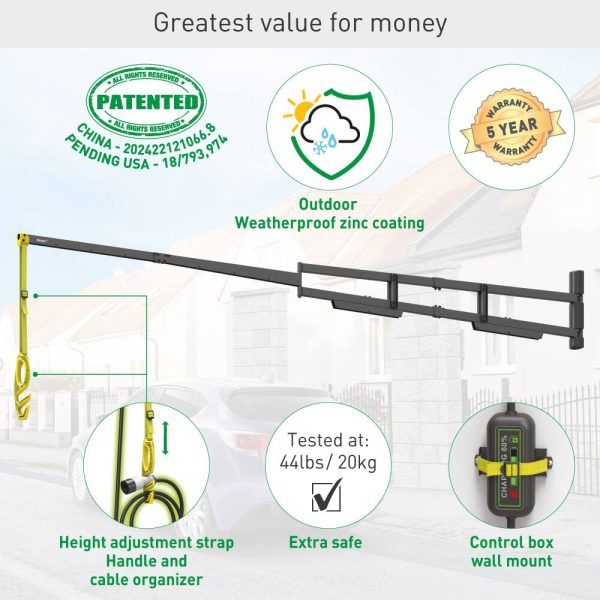 Barkan Charging Cable Wall Mount Universal Connection-1
