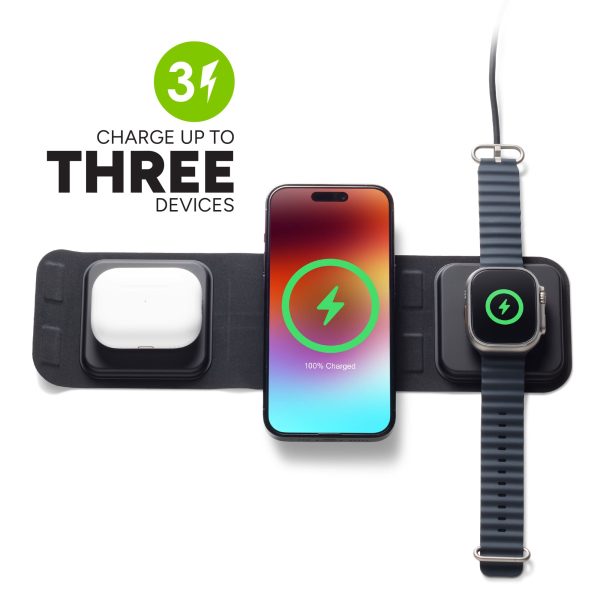 MagSafe 3-in-1 Travel Charger for iPhone Apple Watch AirPods-4