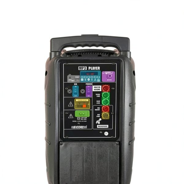 5Core 400W Bluetooth PA Speaker System Wireless Mics DJ-6