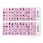 Pavo Keyboard Sticker Replacement Letters Key Fresh Look-0
