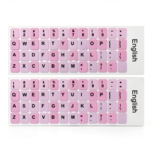 Pavo Keyboard Sticker Replacement Letters Key Fresh Look-0