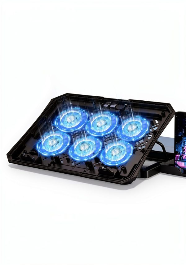 Pavo Laptop Cooler RGB Gaming Cooling Stand Performance-1