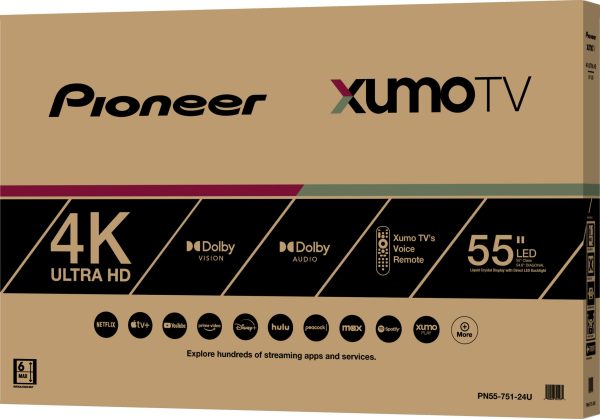 Pioneer 55 Inch 4K UHD Smart Xumo TV Home Entertainment-9