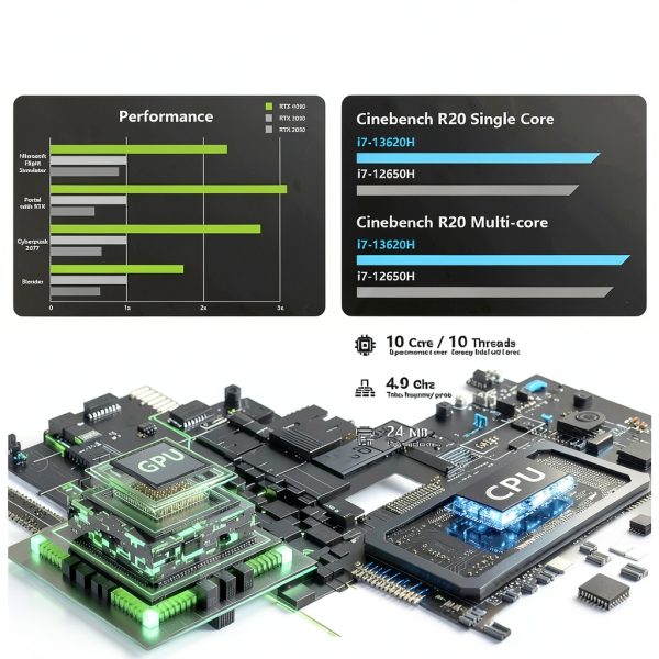Thunderobot Storm 17 Gaming Laptop Intel Core i7 RTX 4050-1